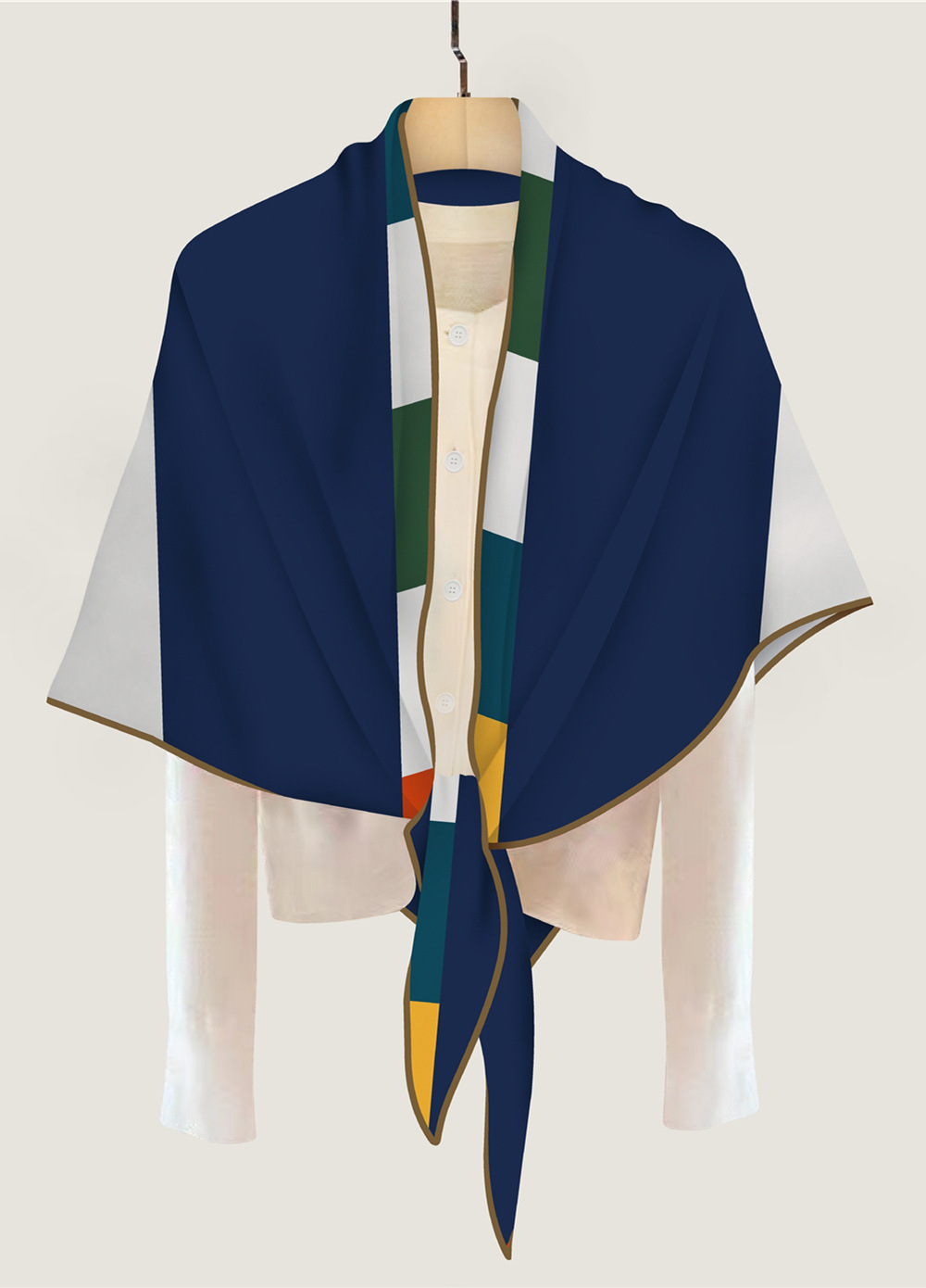 Pashmina Wrap Large - 三角形カシミヤシルクスカーフ女性ショール冬を暖かく保つ大パシュミナスカーフヘッドバッグラップストールクリスマスギフト