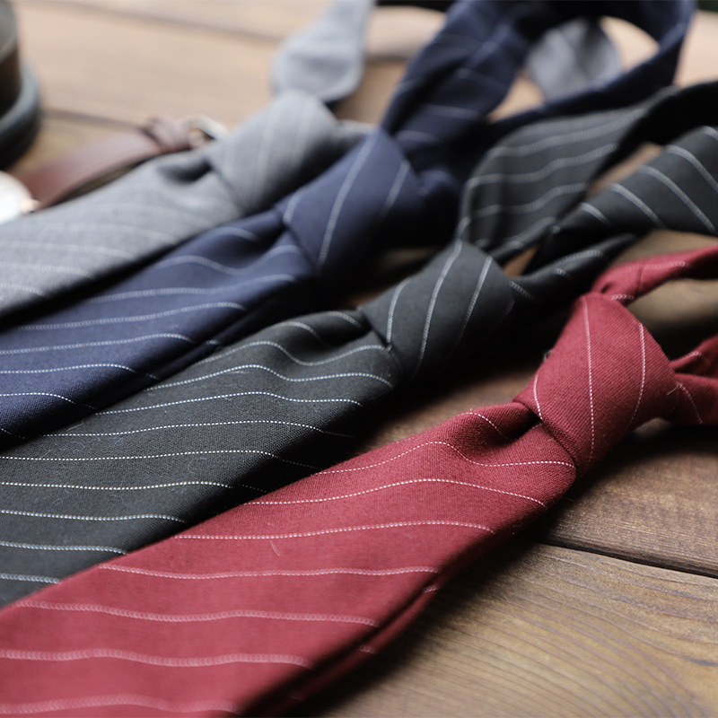 メンズネクタイクラシックコットン手作りスキニーストライプネク - Skinny Tie Men のレビューと価格