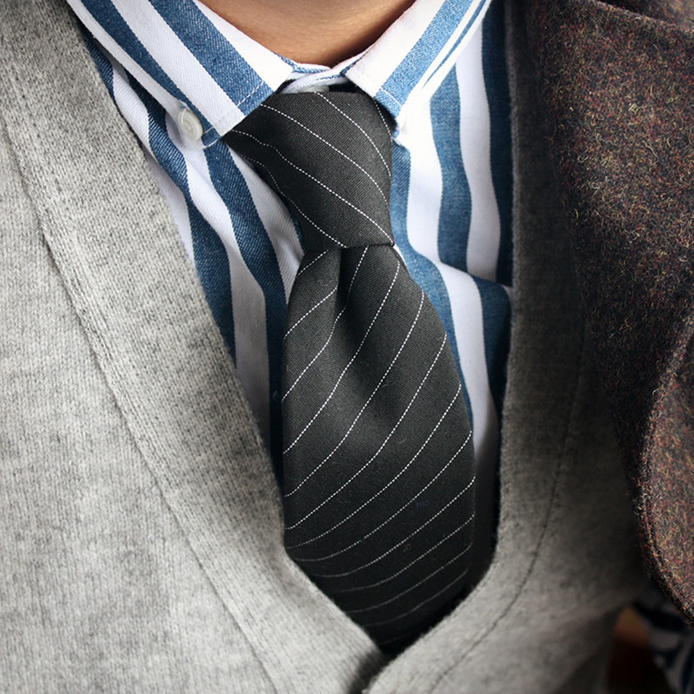 メンズネクタイクラシックコットン手作りスキニーストライプネク - Skinny Tie Men のレビューと価格