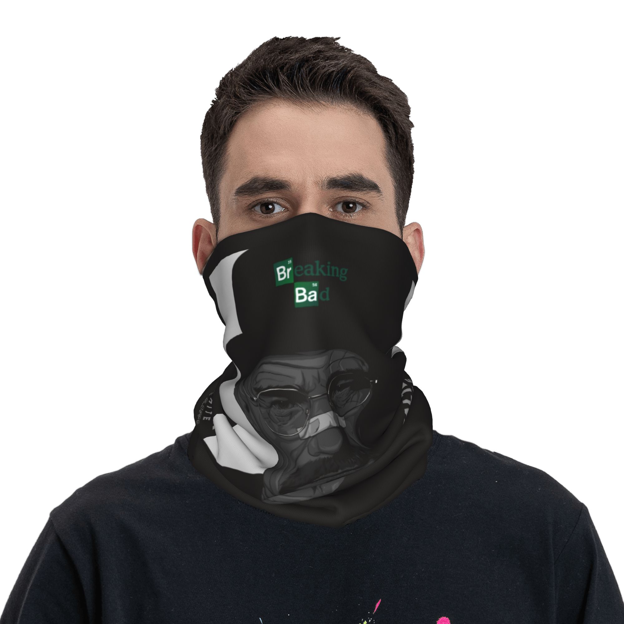 カスタムクールブレイキングバッドウォルターホワイト冬ヘッドバ - Neck Warmer Tube のレビューと価格