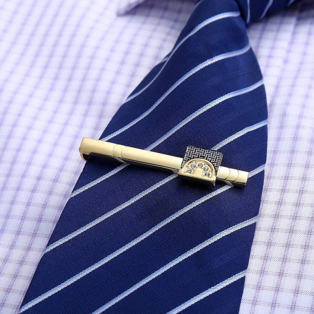 ゴールドトーン カフスボタン タイバーセット メンズ ビジネ - Tie Bar Set Gift のレビューと価格